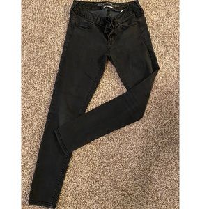 American eagle black skinny jeans